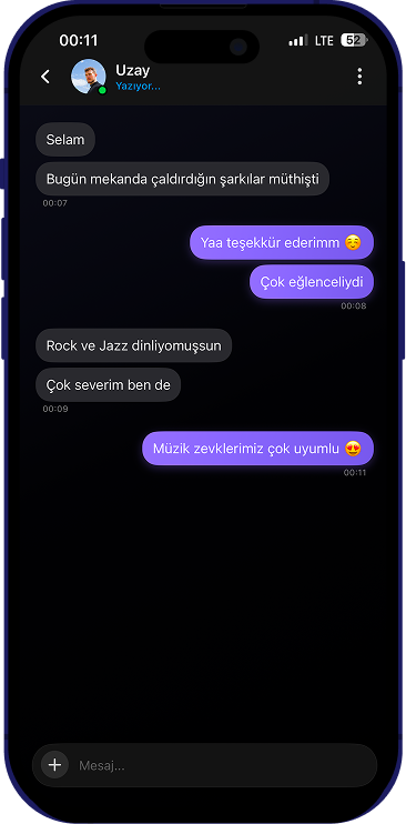 Müzik Zevkinle Bağ Kur.