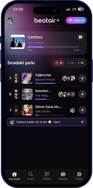 Müziğe Yön Ver, Sırayı Sen Belirle.